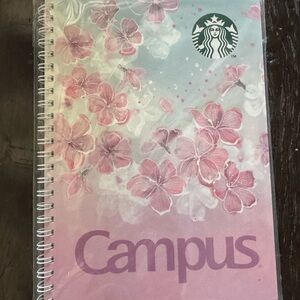 Starbucks Sakura school notebook from Japan